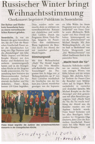 Hchster Kreisblatt v. 20.12.2013